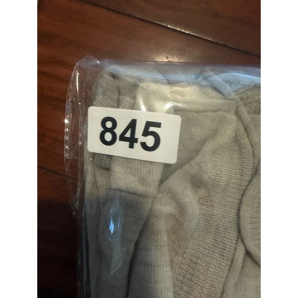 Vintage J.Crew Womens Gray 100% Merino Wool Longline V-Neck Cardigan Size S